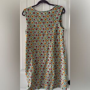 Boden Floral Reversable Dress - Multicolor Size M